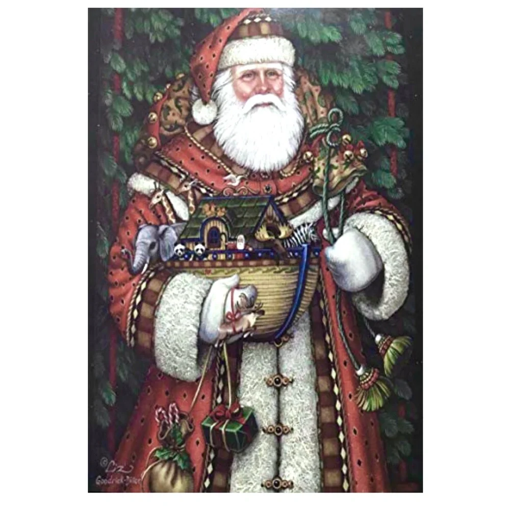 One Noah’s Ark St Nick Christmas Card & Envelope